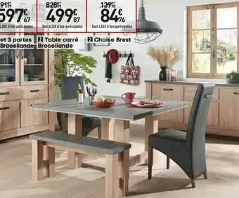 Conforama Chaise Brest offre