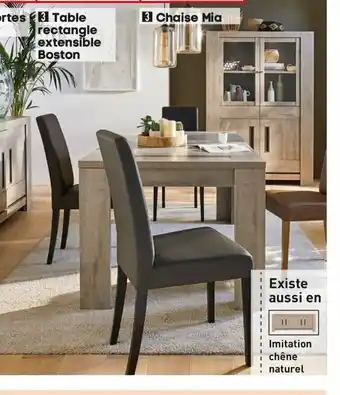 Conforama Chaise Mia offre