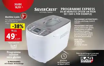 Lidl Machine à pain offre
