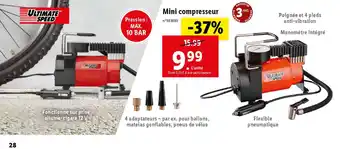Lidl Mini compresseur offre