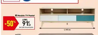 Conforama Meuble TV Pastel offre