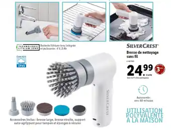 Lidl Brosse de nettoyage sans fil offre