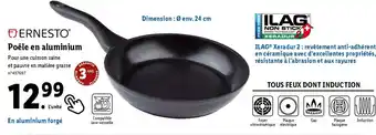 Lidl Poêle en aluminium offre