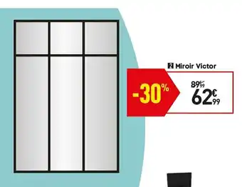 Conforama Miroir Victor offre