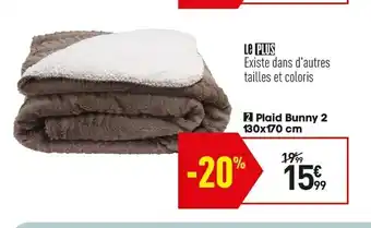 Conforama Plaid Bunny 2 offre