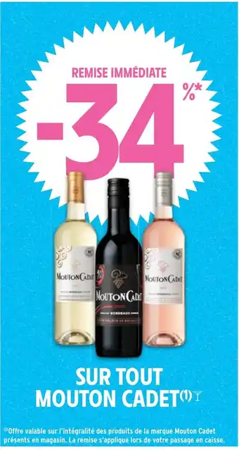 Intermarché SUR TOUT MOUTON CADETT offre