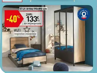 Conforama Lit Artley offre