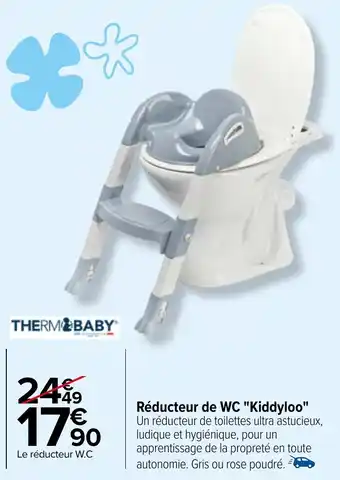 Carrefour Réducteur de WC "Kiddyloo" offre