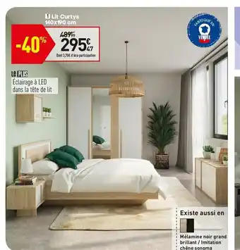 Conforama Lit Curtys offre