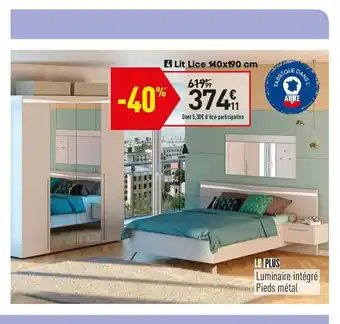 Conforama Lit Lice offre