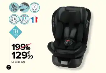 Carrefour Siège-auto pivotant i-Size de 40 à 150 cm offre