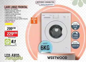 Cora x Carrefour LAVE LINGE FRONTAL offre