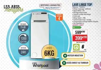 Cora x Carrefour LAVE LINGE TOP offre