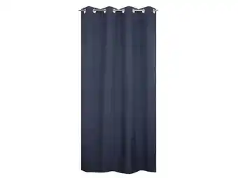 Weldom Rideau thermique, stop froid plus, l.135 x h.240 cm, bleu offre