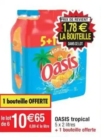Cora x Carrefour OASIS tropical offre