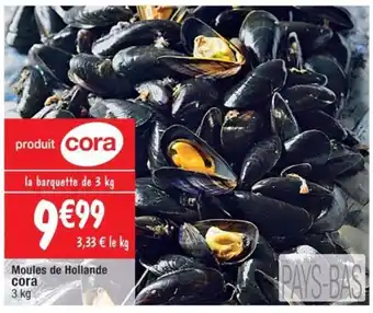 Cora x Carrefour Moules de Hollande cora offre