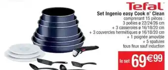 Cora x Carrefour Set Ingenio easy Cook n' Clean offre