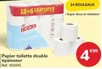 Gifi Papier toilette double épaisseur offre