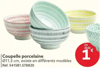 Gifi | Coupelle porcelaine offre