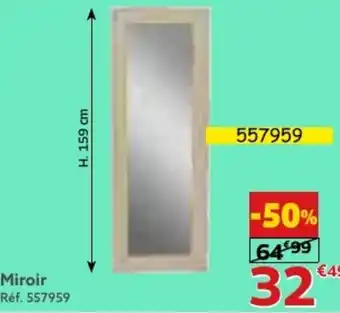 Gifi Miroir offre