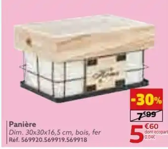 Gifi Panière offre