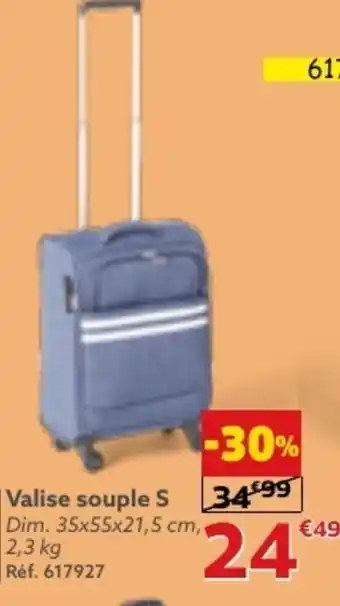 Gifi Valise souple S offre