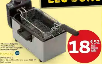 Gifi Friteuse 3 L offre