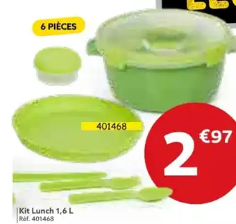 Gifi | Kit Lunch 1,6 L offre