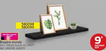 Gifi Étagère murale offre