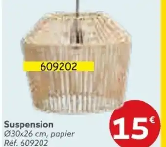 Gifi Suspension Ø30x26 cm, papier Réf. 609202 offre