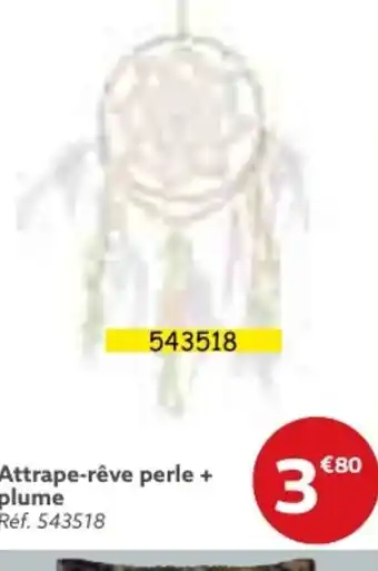 Attrape-rêve perle + 3€80