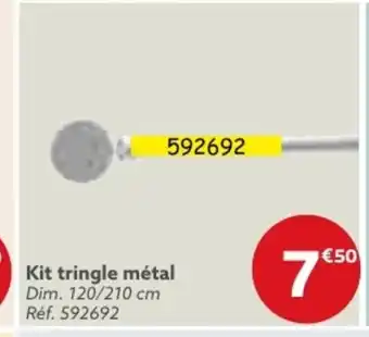 Gifi Kit tringle métal offre