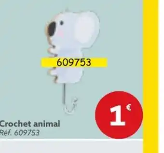 Gifi Crochet animal offre