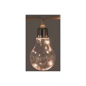Bricomarché Guirlande en corde edm - style industriel - 10 ampoules led - 2,25 m - 71323 offre