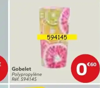 Gifi Gobelet offre