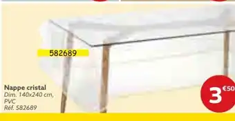 Gifi Nappe cristal offre