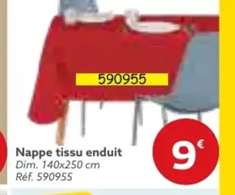 Gifi Nappe tissu enduit offre