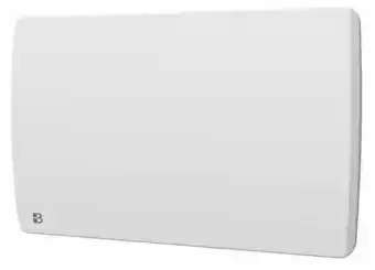 Bricorama Radiateur électrique fixe à inertie sèche céramique 1500w bestherm aria horizontal blanc offre