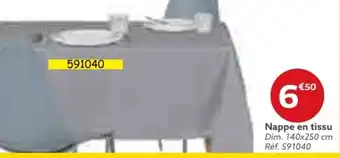 Gifi Nappe en tissu Bocal 0,6 L offre