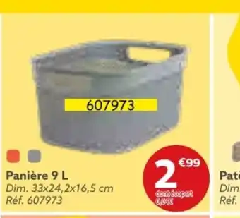 Gifi Panière 9 L offre