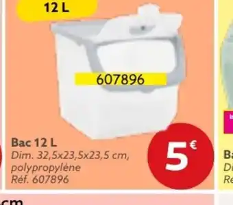 Gifi Bac 12 L offre