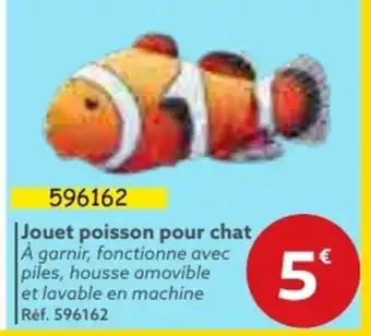 Gifi Jouet poisson pour chat offre