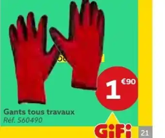Gants tous travaux