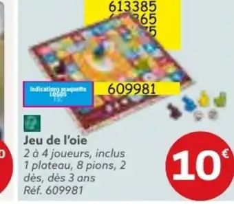 Gifi Jeu de l'oie offre