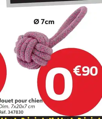 Gifi Jouet pour chien offre