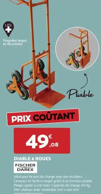 Bricomarché DIABLE 6 ROUES offre