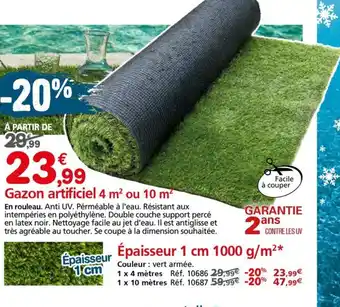 Provence Outillage Gazon artificiel offre