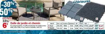 Provence Outillage Dalle de jardin et chemin offre