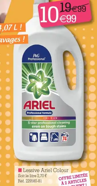 Kandy Lessive Ariel Colour offre