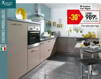 Conforama Cuisine las vegas offre